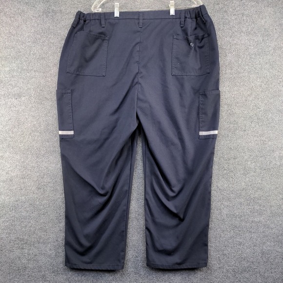 FedEx Stan Herman Image Authority Men's Reflective Pants Blue 22-35 Actual 39x27 - Picture 2 of 10